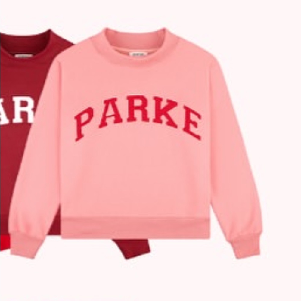 Pink and Red PARKE vday drop L/XL